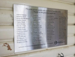 Plaque at the Winmalee Neighbourhood Centre